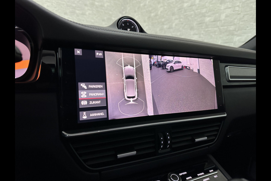 Porsche Cayenne 3.0 E-Hybrid | Sport-Design | 360 Camera | Burmester | Sport-Chrono | Head-Up | Panorama | Nachtzicht | Stoelventilatie | Keyless-Start | Sport-Uitlaat | 21 inch | Stoelverwarming V+A | Leder | Trekhaak | Luchtvering | Memory | Sfeerverlichting | Dodehoek | Active Safe |
