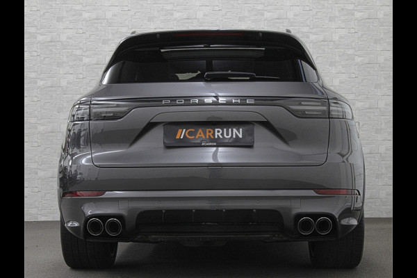 Porsche Cayenne 3.0 E-Hybrid | Sport-Design | 360 Camera | Burmester | Sport-Chrono | Head-Up | Panorama | Nachtzicht | Stoelventilatie | Keyless-Start | Sport-Uitlaat | 21 inch | Stoelverwarming V+A | Leder | Trekhaak | Luchtvering | Memory | Sfeerverlichting | Dodehoek | Active Safe |