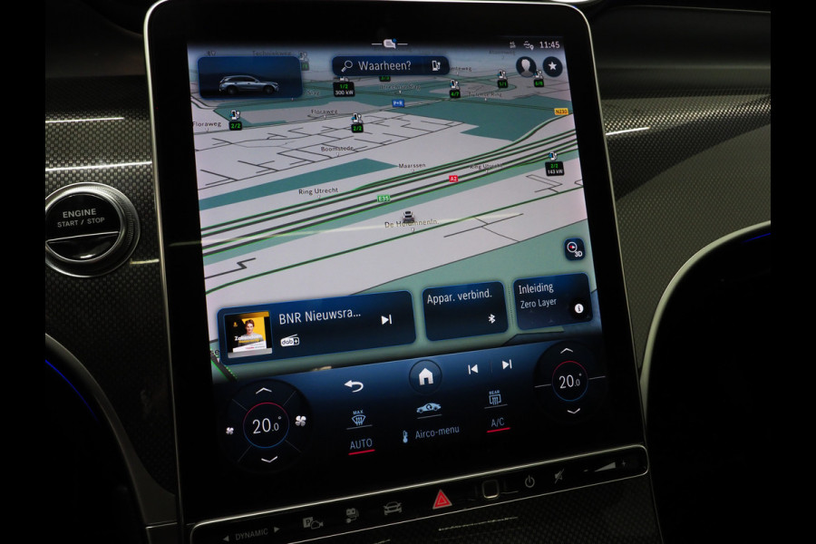 Mercedes-Benz GLC 300e 4MATIC Luxury Line | Panoramadak | Massage | Burmester | Trekhaak | 360 | Leder | Adaptive Cruise