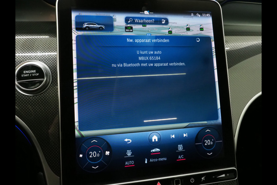 Mercedes-Benz GLC 300e 4MATIC Luxury Line | Panoramadak | Massage | Burmester | Trekhaak | 360 | Leder | Adaptive Cruise