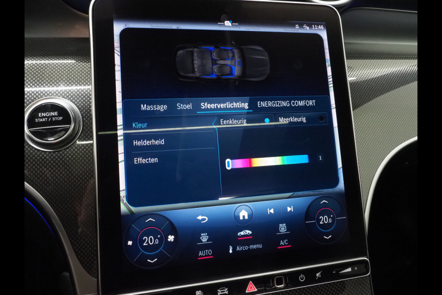 Mercedes-Benz GLC 300e 4MATIC Luxury Line | Panoramadak | Massage | Burmester | Trekhaak | 360 | Leder | Adaptive Cruise