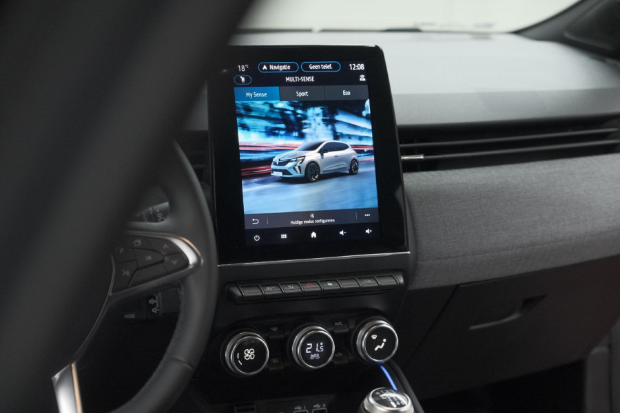 Renault Clio TCe 90 GPF techno | 360 Camera | Adaptieve Cruise Control | Navigatie | 9.3 Inch Groot Scherm