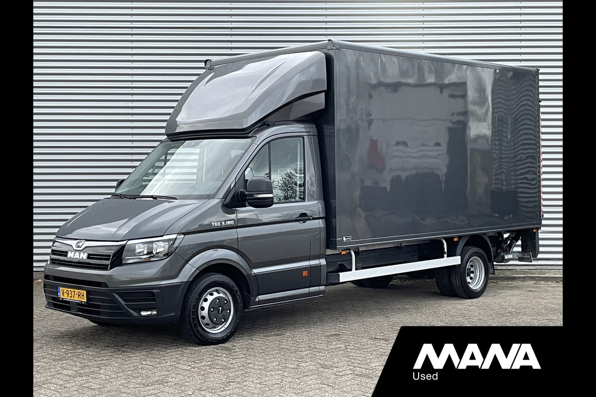 MAN TGE 3.180 Bakwagen Laadklep 41dkm! Carplay Navigatie Airco Cruise control