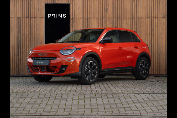 Fiat 600 1.2 Hybrid La Prima 145pk | Full option | CarPlay | Arancio Sun of Italy