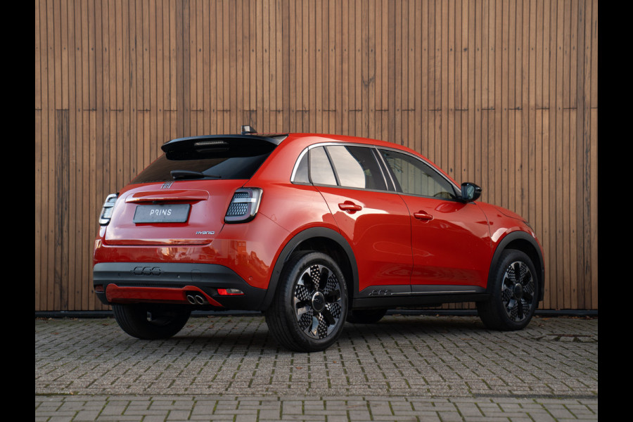 Fiat 600 1.2 Hybrid La Prima 145pk | Full option | CarPlay | Arancio Sun of Italy