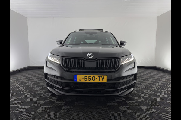 Škoda Kodiaq 1.5TSI Sportline (INCL-BTW) Aut. *PANO | 20" ALU | TOW BAR | LEATHER-MICROFIBRE | FULL-LED | MEMORY-PACK | SPORTSEATS | SHIFT-PADDLES | ADAPTIVE-CRUISE | DIGI-COCKPIT | NAVI-FULLMAP | CANTON-AUDIO | DAB | AMB
