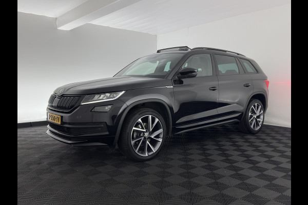 Škoda Kodiaq 1.5TSI Sportline (INCL-BTW) Aut. *PANO | 20" ALU | TOW BAR | LEATHER-MICROFIBRE | FULL-LED | MEMORY-PACK | SPORTSEATS | SHIFT-PADDLES | ADAPTIVE-CRUISE | DIGI-COCKPIT | NAVI-FULLMAP | CANTON-AUDIO | DAB | AMB