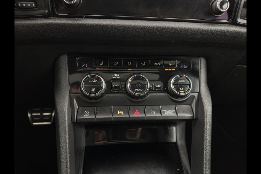 Škoda Kodiaq 1.5TSI Sportline (INCL-BTW) Aut. *PANO | 20" ALU | TOW BAR | LEATHER-MICROFIBRE | FULL-LED | MEMORY-PACK | SPORTSEATS | SHIFT-PADDLES | ADAPTIVE-CRUISE | DIGI-COCKPIT | NAVI-FULLMAP | CANTON-AUDIO | DAB | AMB