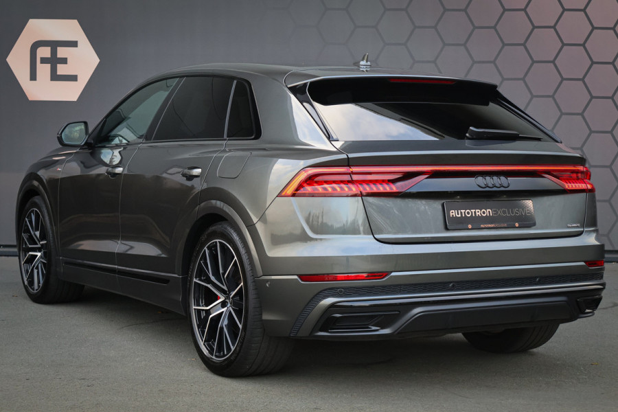 Audi Q8 55 TFSI e quattro | ADAPTIVE CRUISE | SOFTCLOSE | STOELVERWARMING | STUURVERWARMING | ELEKTRISCHE STOELEN | 360 CAMERA | SPORTST