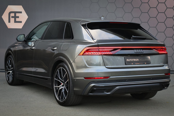 Audi Q8 55 TFSI e quattro | ADAPTIVE CRUISE | SOFTCLOSE | STOELVERWARMING | STUURVERWARMING | ELEKTRISCHE STOELEN | 360 CAMERA | SPORTST