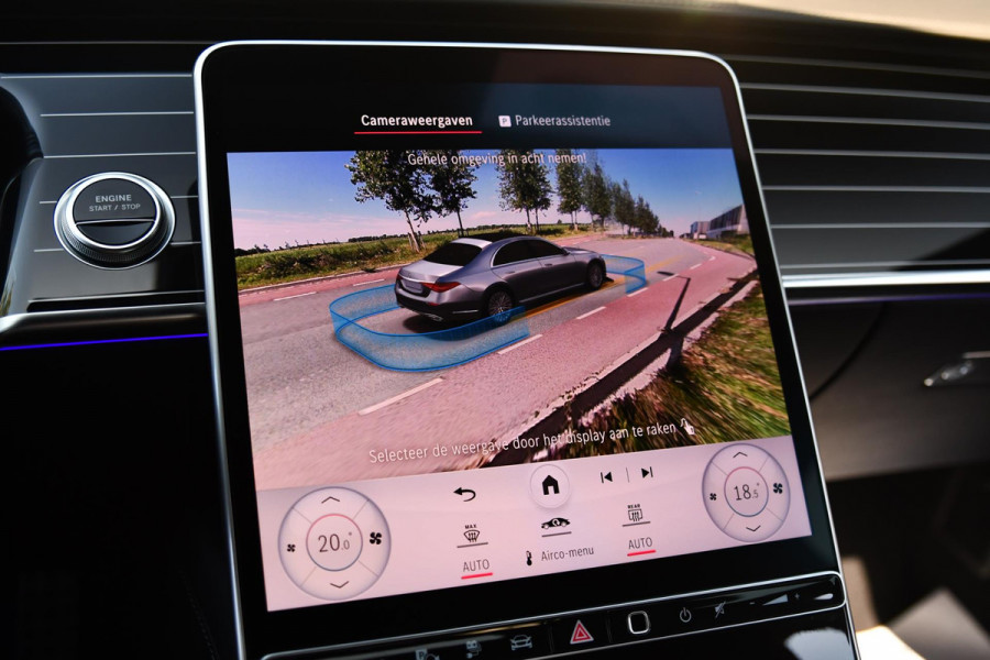 Mercedes-Benz S-Klasse 450 e AMG Line. Massage, 4W sturing, Nappaleder, Koeling, Pano, Softclose, HUD, 360, Burm, Distro+