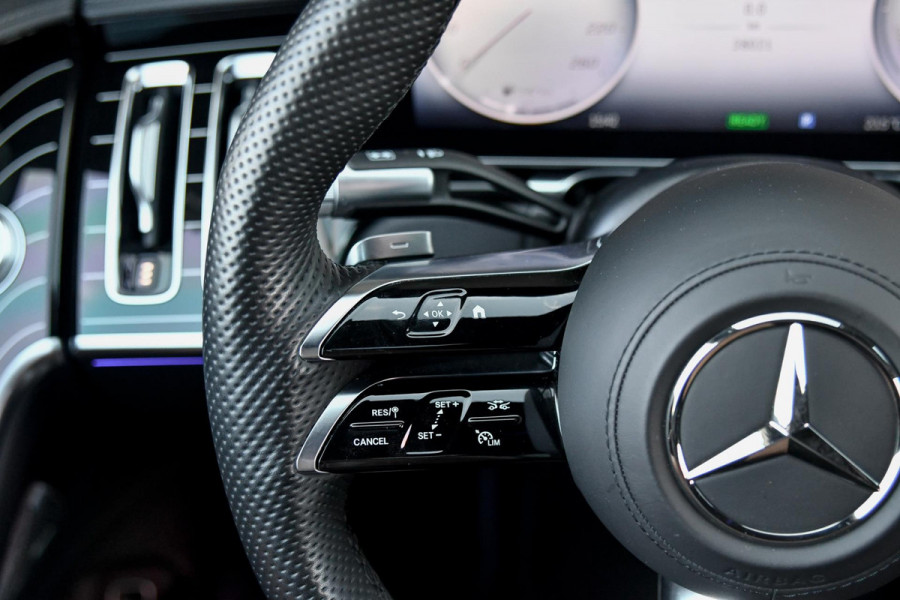 Mercedes-Benz S-Klasse 450 e AMG Line. Massage, 4W sturing, Nappaleder, Koeling, Pano, Softclose, HUD, 360, Burm, Distro+