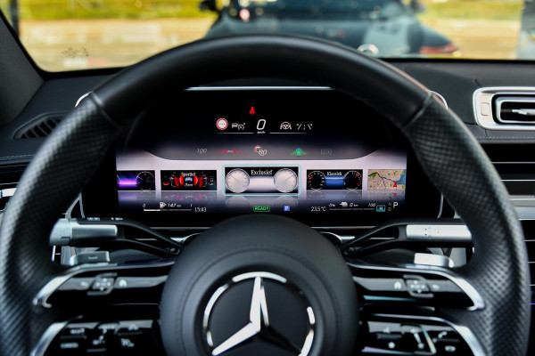 Mercedes-Benz S-Klasse 450 e AMG Line. Massage, 4W sturing, Nappaleder, Koeling, Pano, Softclose, HUD, 360, Burm, Distro+