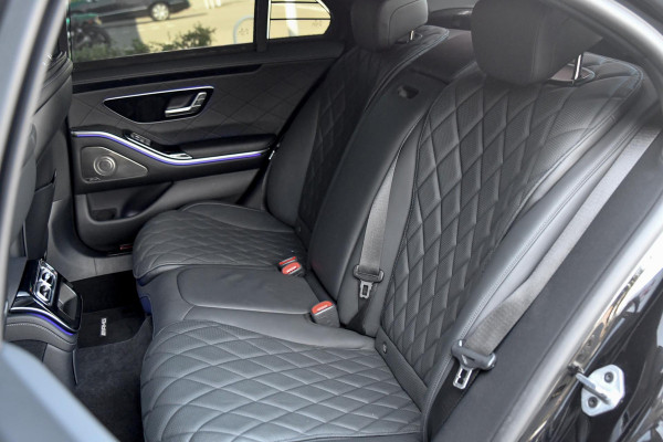 Mercedes-Benz S-Klasse 450 e AMG Line. Massage, 4W sturing, Nappaleder, Koeling, Pano, Softclose, HUD, 360, Burm, Distro+