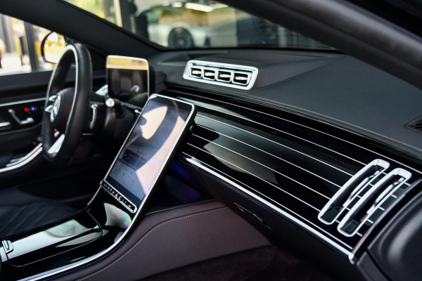 Mercedes-Benz S-Klasse 450 e AMG Line. Massage, 4W sturing, Nappaleder, Koeling, Pano, Softclose, HUD, 360, Burm, Distro+