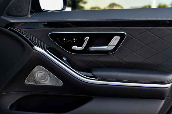 Mercedes-Benz S-Klasse 450 e AMG Line. Massage, 4W sturing, Nappaleder, Koeling, Pano, Softclose, HUD, 360, Burm, Distro+