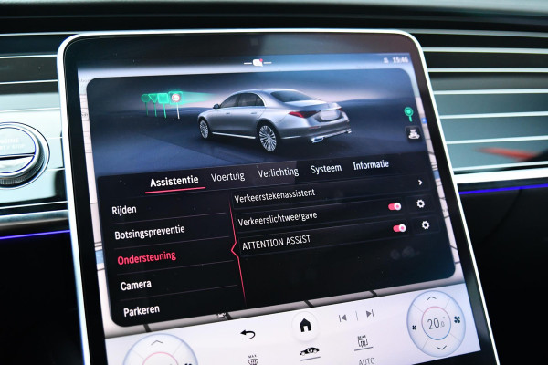 Mercedes-Benz S-Klasse 450 e AMG Line. Massage, 4W sturing, Nappaleder, Koeling, Pano, Softclose, HUD, 360, Burm, Distro+