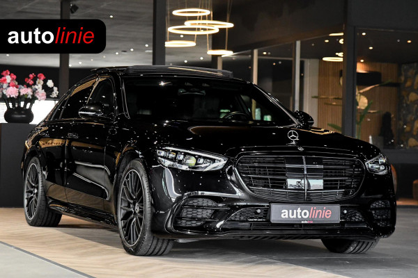 Mercedes-Benz S-Klasse 450 e AMG Line. Massage, 4W sturing, Nappaleder, Koeling, Pano, Softclose, HUD, 360, Burm, Distro+