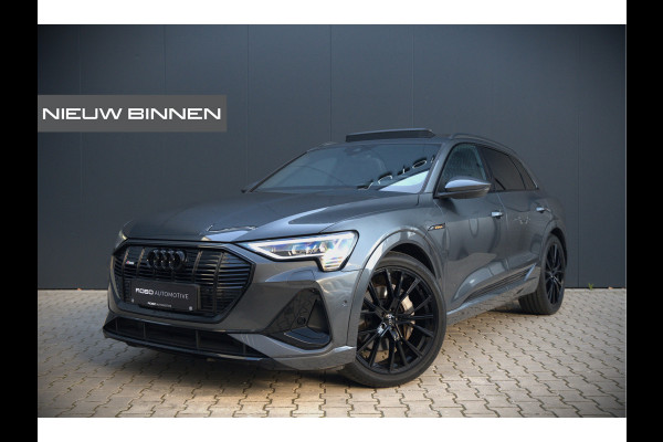 Audi e-tron 50 quattro S edition 71 kWh | S Line | Black Edition | Panoramadak | Memory Seats | Camera | Luchtvering | Adaptive Cruise Control | Keyless | Matrix LED | Leder | Stoelverwarming | NAP | BTW