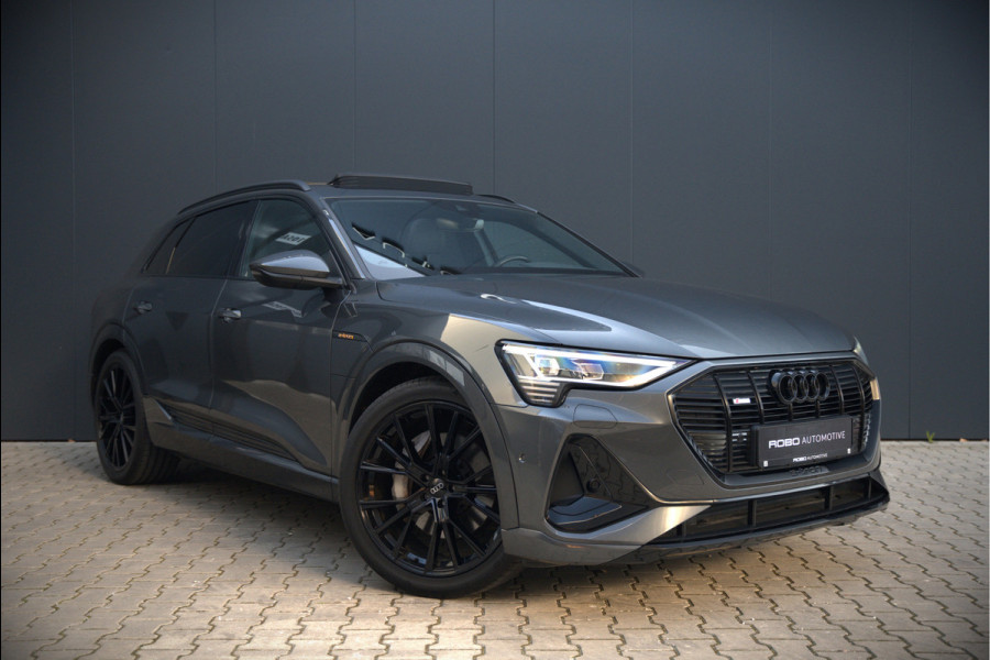 Audi e-tron 50 quattro S edition 71 kWh | S Line | Black Edition | Panoramadak | Memory Seats | Camera | Luchtvering | Adaptive Cruise Control | Keyless | Matrix LED | Leder | Stoelverwarming | NAP | BTW