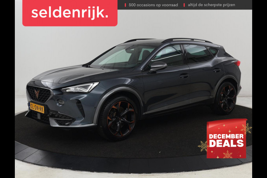 CUPRA Formentor 1.4 eHybrid VZ | 245pk | Trekhaak | Leder | Stoelverwarming | Camera | Carplay | Adaptive cruise | Memory | Keyless | 19'' | Full LED | Sportstoelen | PHEV | Plug In