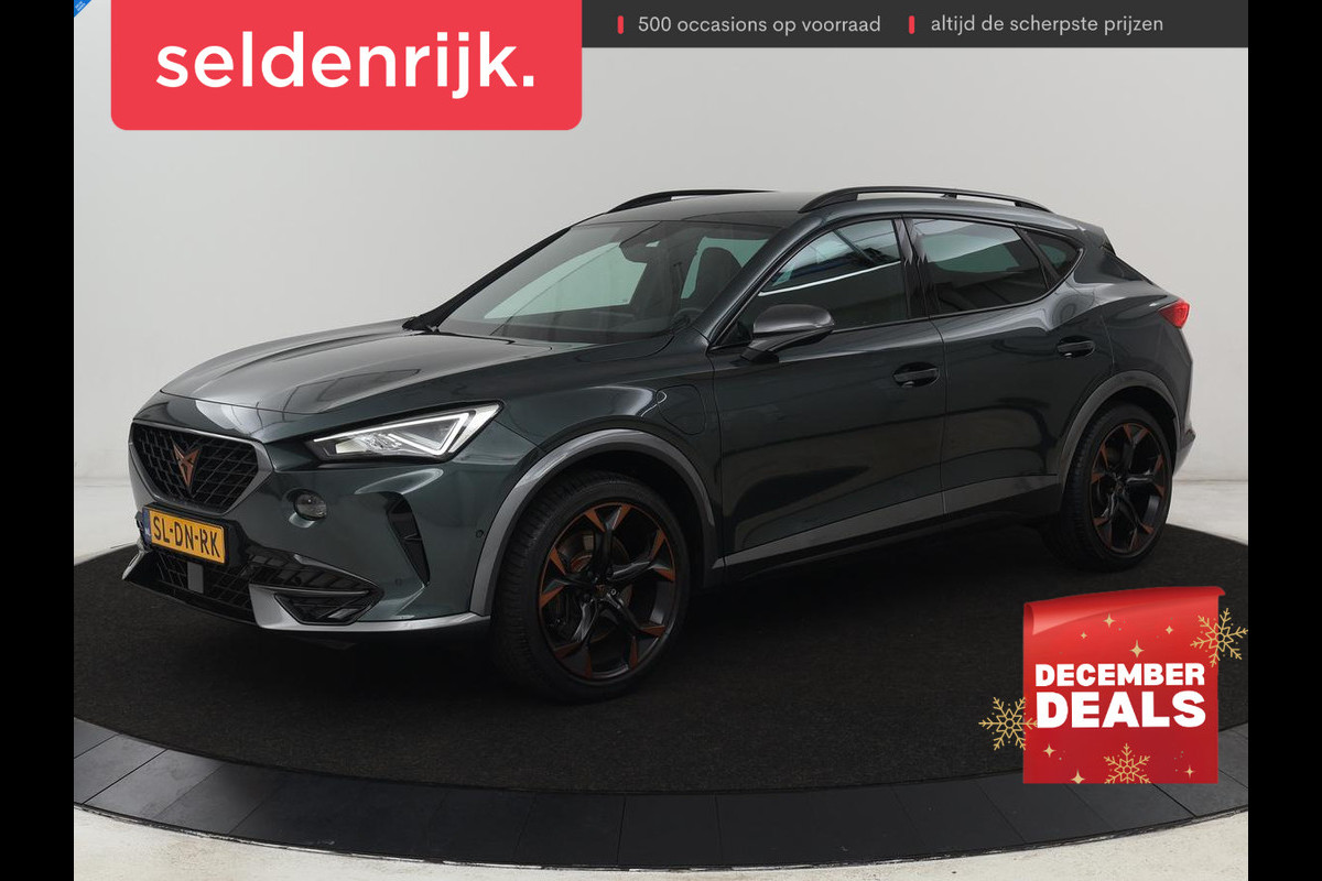 CUPRA Formentor 1.4 eHybrid VZ | 245pk | Stoelverwarming | Camera | Adaptive cruise | Sfeerverlichting | Navigatie | Keyless | 19'' | Stuurverwarming | Full LED | PHEV | Plug In