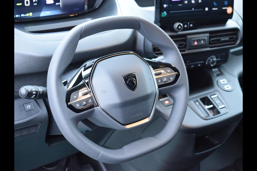 Peugeot e-Partner L2 50 kWh | tot 8 jaar garantie | rondom zicht camera's | navi incl. Apple Carplay | dodehoek detectie | parkeersensoren voor & achter | laadruimtebetimmering | rijklaarprijs