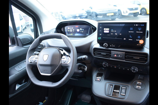 Peugeot e-Partner L2 50 kWh | tot 8 jaar garantie | rondom zicht camera's | navi incl. Apple Carplay | dodehoek detectie | parkeersensoren voor & achter | laadruimtebetimmering | rijklaarprijs