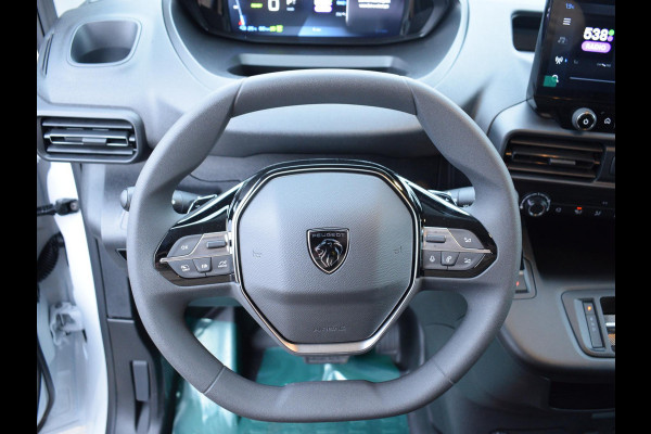 Peugeot e-Partner L2 50 kWh | tot 8 jaar garantie | rondom zicht camera's | navi incl. Apple Carplay | dodehoek detectie | parkeersensoren voor & achter | laadruimtebetimmering | rijklaarprijs