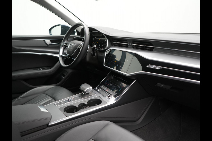 Audi A6 Avant 50 TFSI e quattro Advanced edition Plug In Hybrid 300pk Dealer O.H. PHEV | Adaptive Cruise | Lederen Sportstoelen Verwarmd | Stuur Verwarmd | Apple Carplay | Keyless | Virtual | Navigatie | DAB |