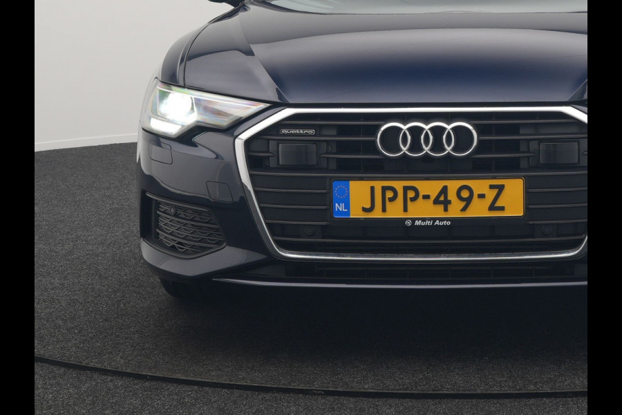 Audi A6 Avant 50 TFSI e quattro Advanced edition Plug In Hybrid 300pk Dealer O.H. PHEV | Adaptive Cruise | Lederen Sportstoelen Verwarmd | Stuur Verwarmd | Apple Carplay | Keyless | Virtual | Navigatie | DAB |