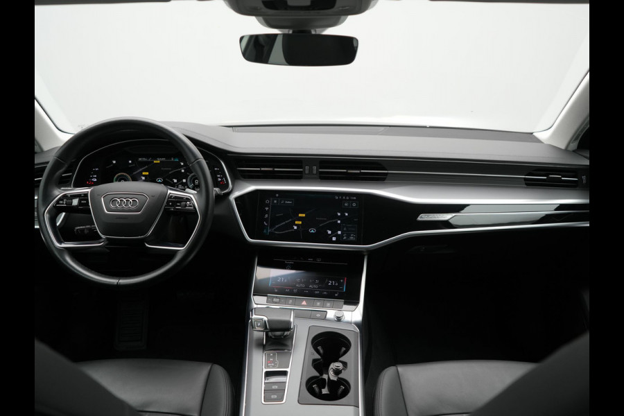 Audi A6 Avant 50 TFSI e quattro Advanced edition Plug In Hybrid 300pk Dealer O.H. PHEV | Adaptive Cruise | Lederen Sportstoelen Verwarmd | Stuur Verwarmd | Apple Carplay | Keyless | Virtual | Navigatie | DAB |