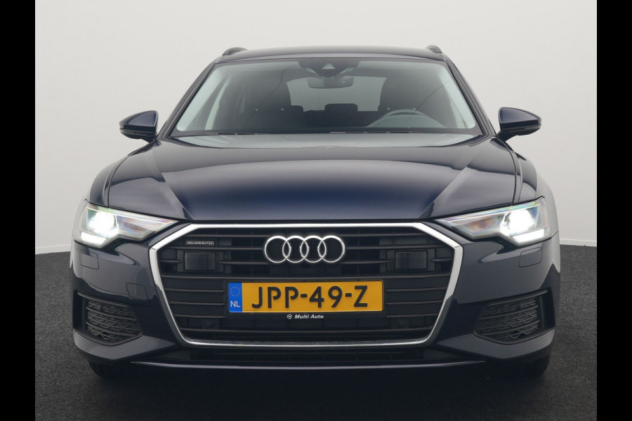 Audi A6 Avant 50 TFSI e quattro Advanced edition Plug In Hybrid 300pk Dealer O.H. PHEV | Adaptive Cruise | Lederen Sportstoelen Verwarmd | Stuur Verwarmd | Apple Carplay | Keyless | Virtual | Navigatie | DAB |