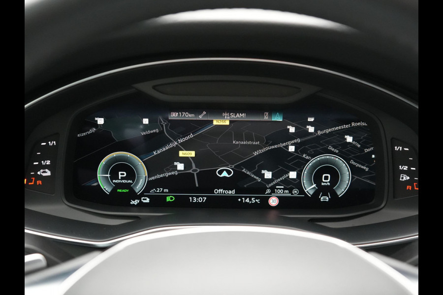Audi A6 Avant 50 TFSI e quattro Advanced edition Plug In Hybrid 300pk Dealer O.H. PHEV | Adaptive Cruise | Lederen Sportstoelen Verwarmd | Stuur Verwarmd | Apple Carplay | Keyless | Virtual | Navigatie | DAB |