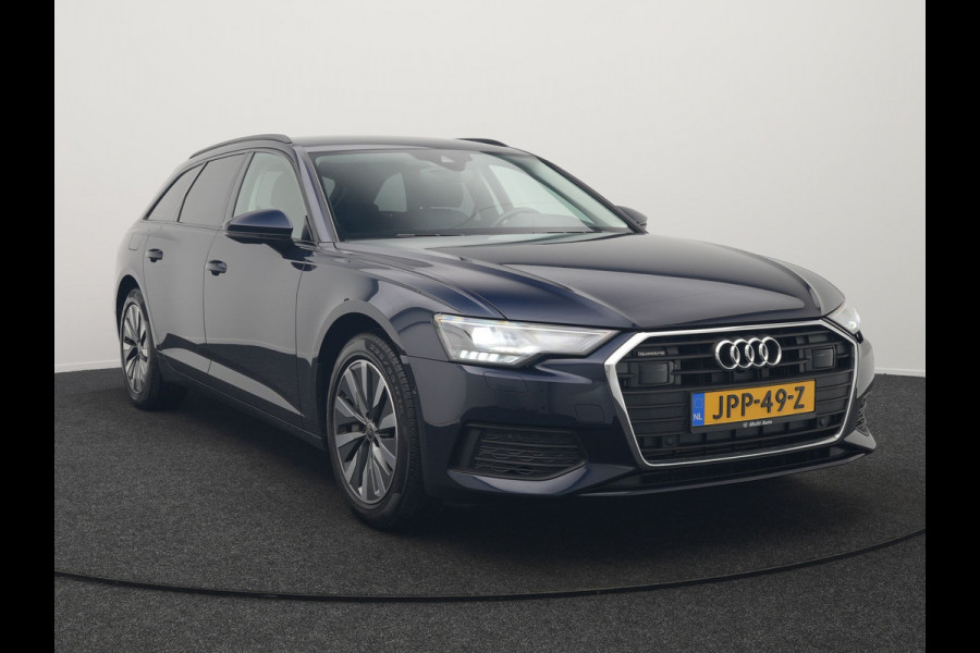Audi A6 Avant 50 TFSI e quattro Advanced edition Plug In Hybrid 300pk Dealer O.H. PHEV | Adaptive Cruise | Lederen Sportstoelen Verwarmd | Stuur Verwarmd | Apple Carplay | Keyless | Virtual | Navigatie | DAB |