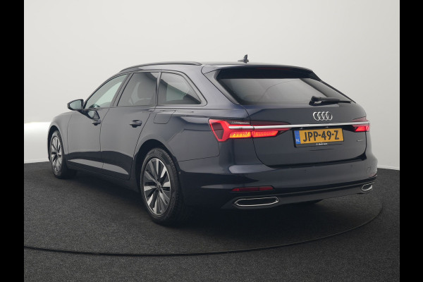 Audi A6 Avant 50 TFSI e quattro Advanced edition Plug In Hybrid 300pk Dealer O.H. PHEV | Adaptive Cruise | Lederen Sportstoelen Verwarmd | Stuur Verwarmd | Apple Carplay | Keyless | Virtual | Navigatie | DAB |