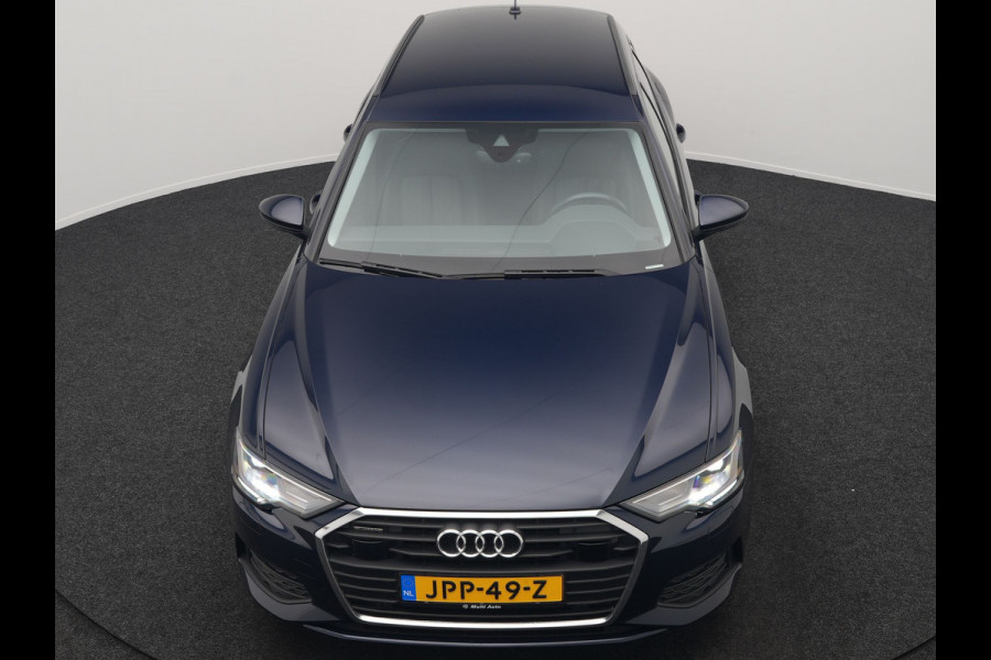Audi A6 Avant 50 TFSI e quattro Advanced edition Plug In Hybrid 300pk Dealer O.H. PHEV | Adaptive Cruise | Lederen Sportstoelen Verwarmd | Stuur Verwarmd | Apple Carplay | Keyless | Virtual | Navigatie | DAB |