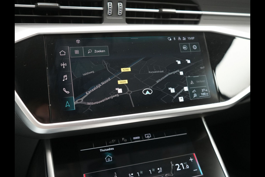 Audi A6 Avant 50 TFSI e quattro Advanced edition Plug In Hybrid 300pk Dealer O.H. PHEV | Adaptive Cruise | Lederen Sportstoelen Verwarmd | Stuur Verwarmd | Apple Carplay | Keyless | Virtual | Navigatie | DAB |