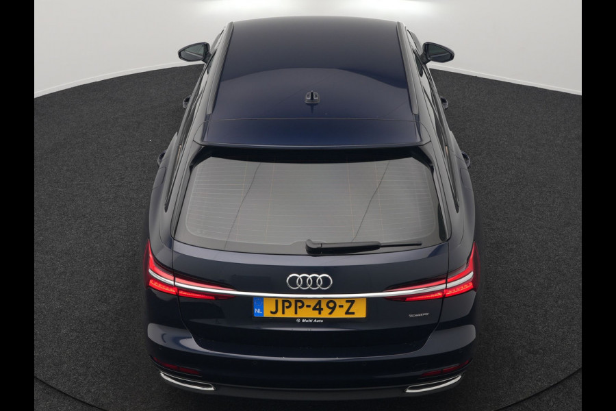 Audi A6 Avant 50 TFSI e quattro Advanced edition Plug In Hybrid 300pk Dealer O.H. PHEV | Adaptive Cruise | Lederen Sportstoelen Verwarmd | Stuur Verwarmd | Apple Carplay | Keyless | Virtual | Navigatie | DAB |
