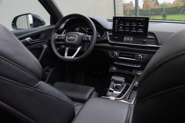 Audi Q5 50 TFSI e S-line Quattro / Leder met Ruitpatroon/ Panoramadak/ Trekhaak/ 21 inch