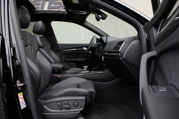 Audi Q5 50 TFSI e S-line Quattro / Leder met Ruitpatroon/ Panoramadak/ Trekhaak/ 21 inch