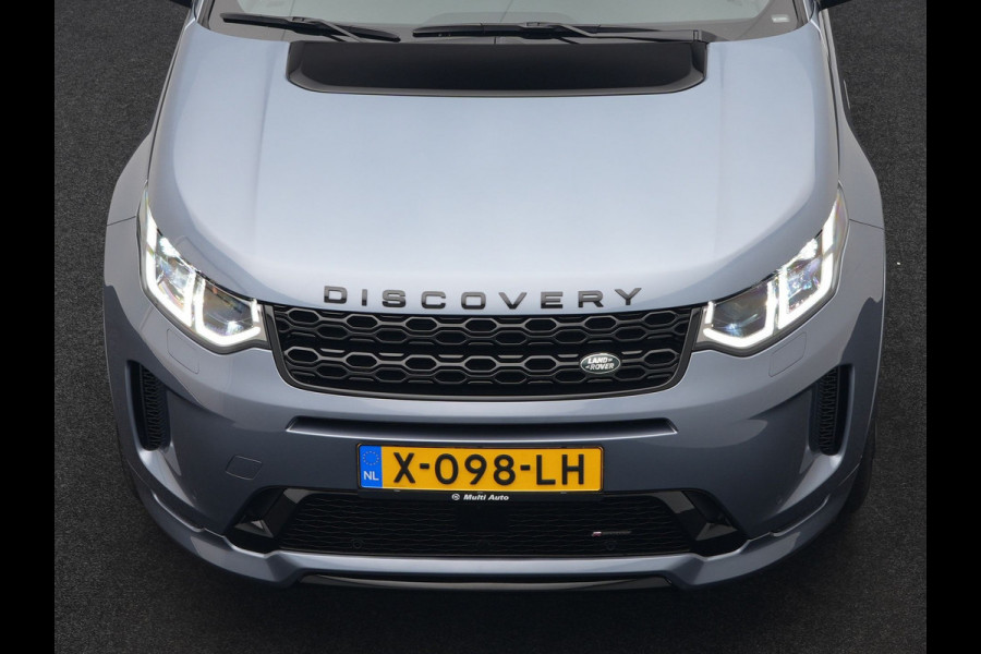 Land Rover Discovery Sport P300e R-Dynamic HSE Plug In Hybrid 309pk Dealer O.H. PHEV | Trekhaak Afn. |  Adaptive Cruise | Camera | Meridian Audio | Alcantara Sportstoelen Memory & Verwarmd | Stuur Verwarmd | Apple Carplay | Keyless | Blis | Navigatie | DAB |