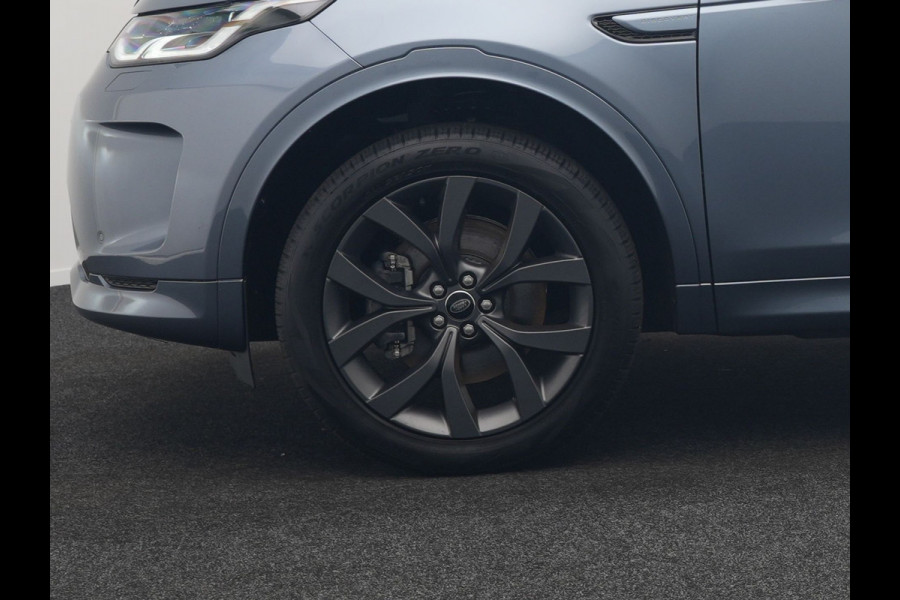 Land Rover Discovery Sport P300e R-Dynamic HSE Plug In Hybrid 309pk Dealer O.H. PHEV | Trekhaak Afn. |  Adaptive Cruise | Camera | Meridian Audio | Alcantara Sportstoelen Memory & Verwarmd | Stuur Verwarmd | Apple Carplay | Keyless | Blis | Navigatie | DAB |