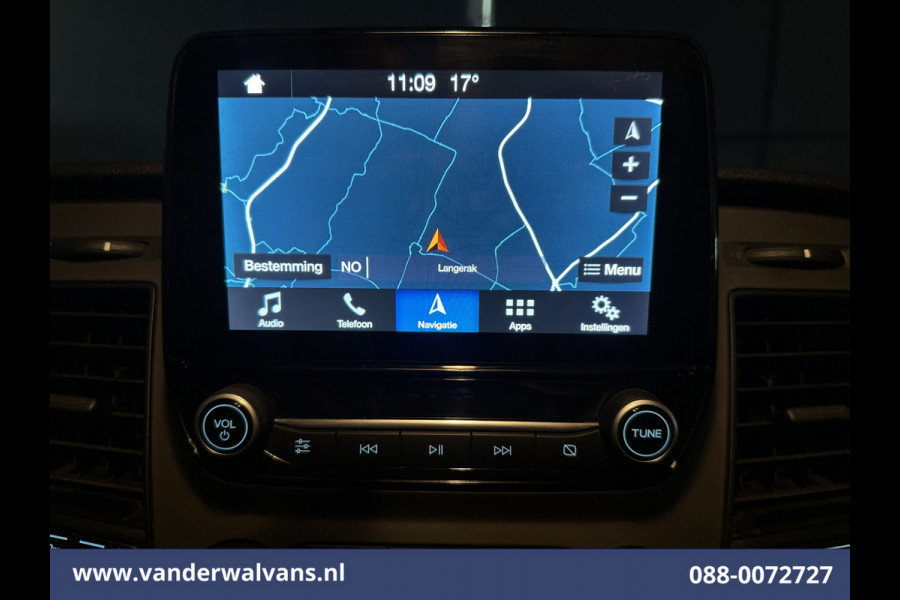 Ford Transit Custom 2.0 TDCI L2H1 Euro6 Airco | Navigatie | Apple Carplay | Cruisecontrol | Stoelverwarming LED, parkeersensoren, android auto, verwarmde voorruit, bijrijdersbank