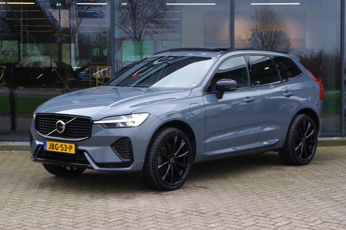 Volvo XC60 2.0 T6 Plug-in hybrid AWD 350 PK Plus Dark, Panoramadak, Luchtvering, Keyless, Memory, Carplay