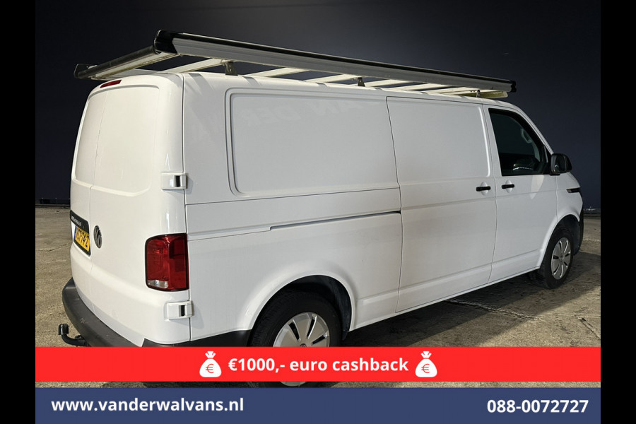 Volkswagen Transporter 2.0 TDI 150pk L2H1 Euro6 Airco | 2500kg Trekhaak | Apple Carplay | Android Auto | Imperiaal Parkeersensoren, Cruisecontrol