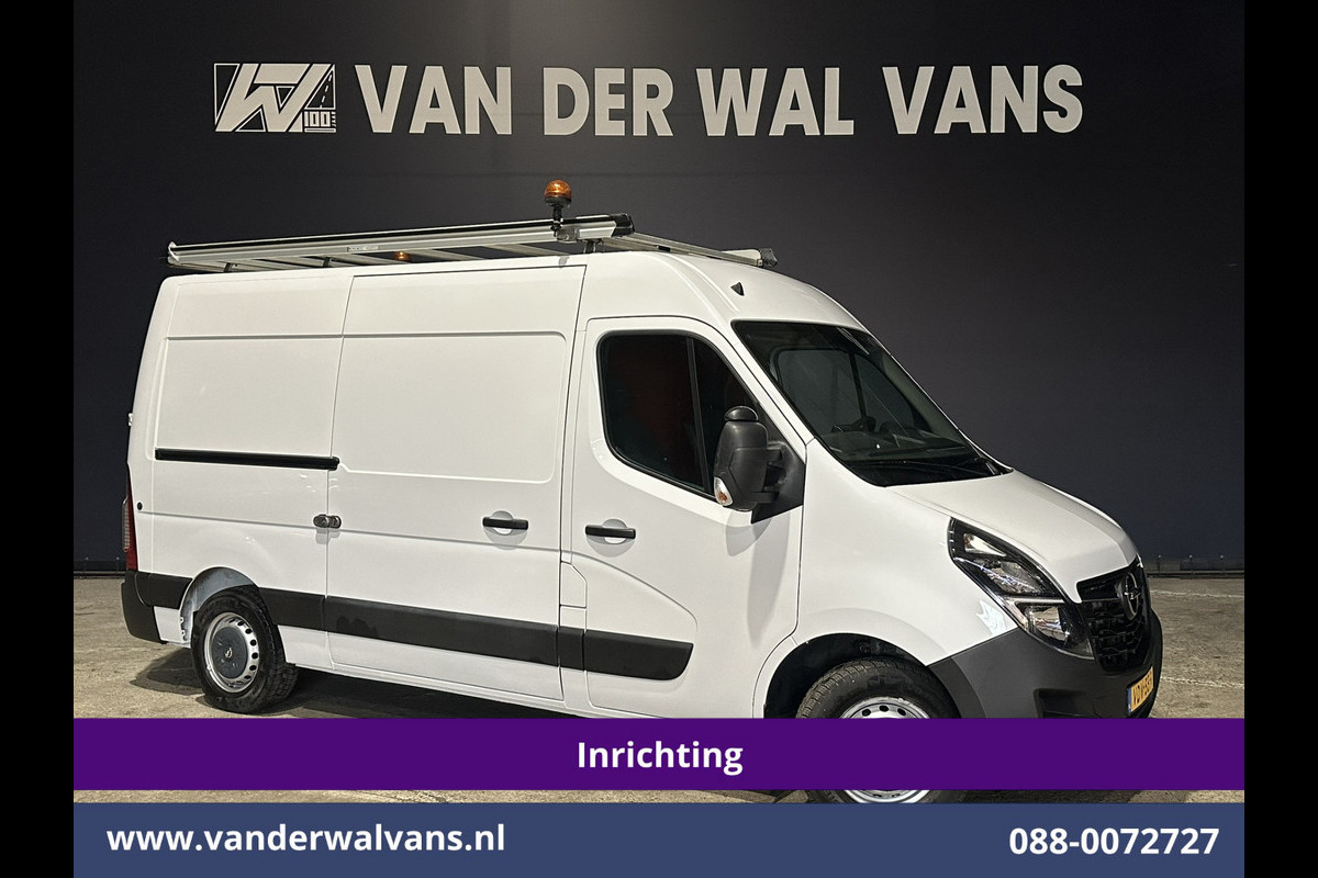 Opel Movano 2.3 Turbo 150pk L2H2 Inrichting Euro6 Airco | Imperiaal | 2500kg Trekhaak | Omvormer | Navigatie | Camera, Cruisecontrol, Parkeersensoren