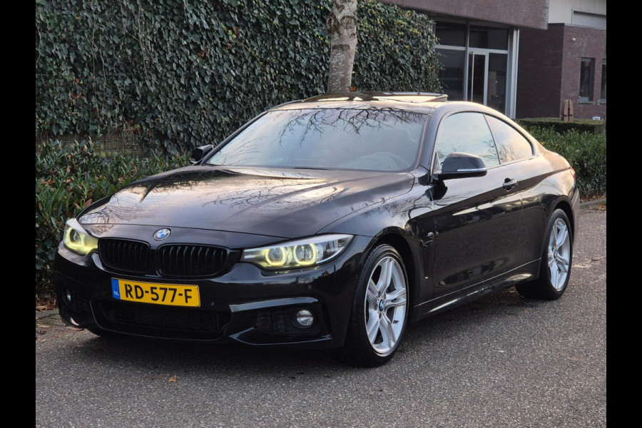 BMW 4 Serie M Sport Ed Coupé Schuifdak Apple CarPlay Breedset LED Camera Nbt Evo Navi GR 6WB Dig. DASH 420i High Executive