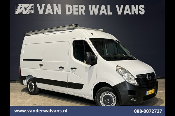 Opel Movano 2.3 CDTI 145pk L2H2 Euro6 Airco | Imperiaal | Trap | Camera | Navigatie | 2500kg Trekhaak Cruisecontrol, Parkeersensoren, Bijrijdersbank