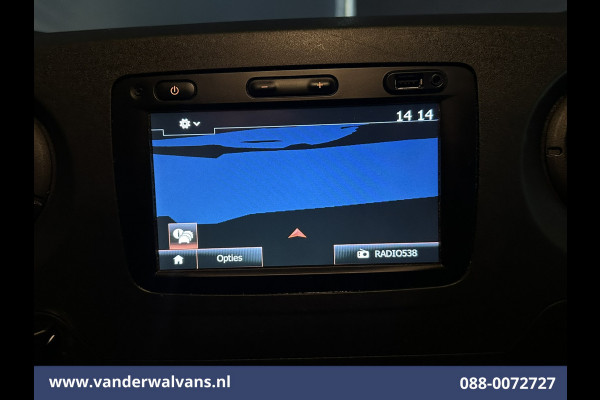 Opel Movano 2.3 CDTI 145pk L2H2 Euro6 Airco | Imperiaal | Trap | Camera | Navigatie | 2500kg Trekhaak Cruisecontrol, Parkeersensoren, Bijrijdersbank